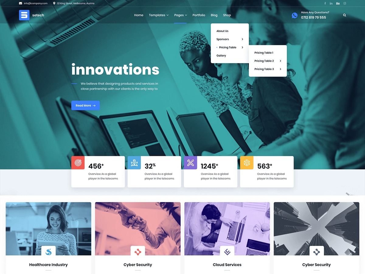 Setech (Child Theme) WordPress theme Setech (Child Theme) WordPress theme