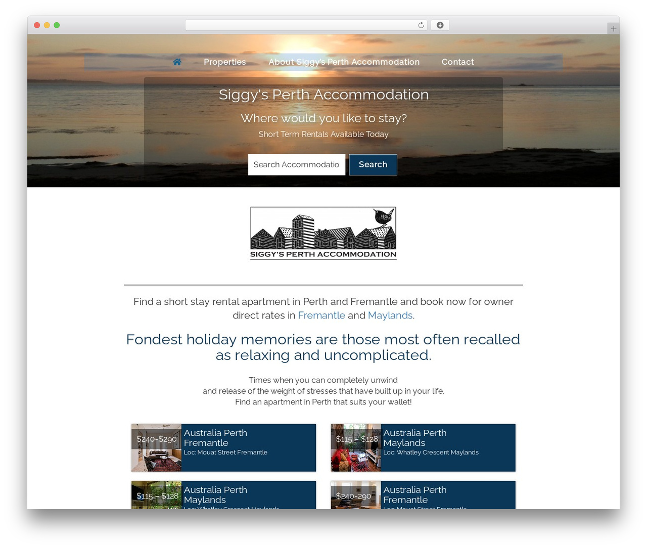 Genesis theme WordPress - siggysperthaccommodation.com Genesis theme WordPress - siggysperthaccommodation.com