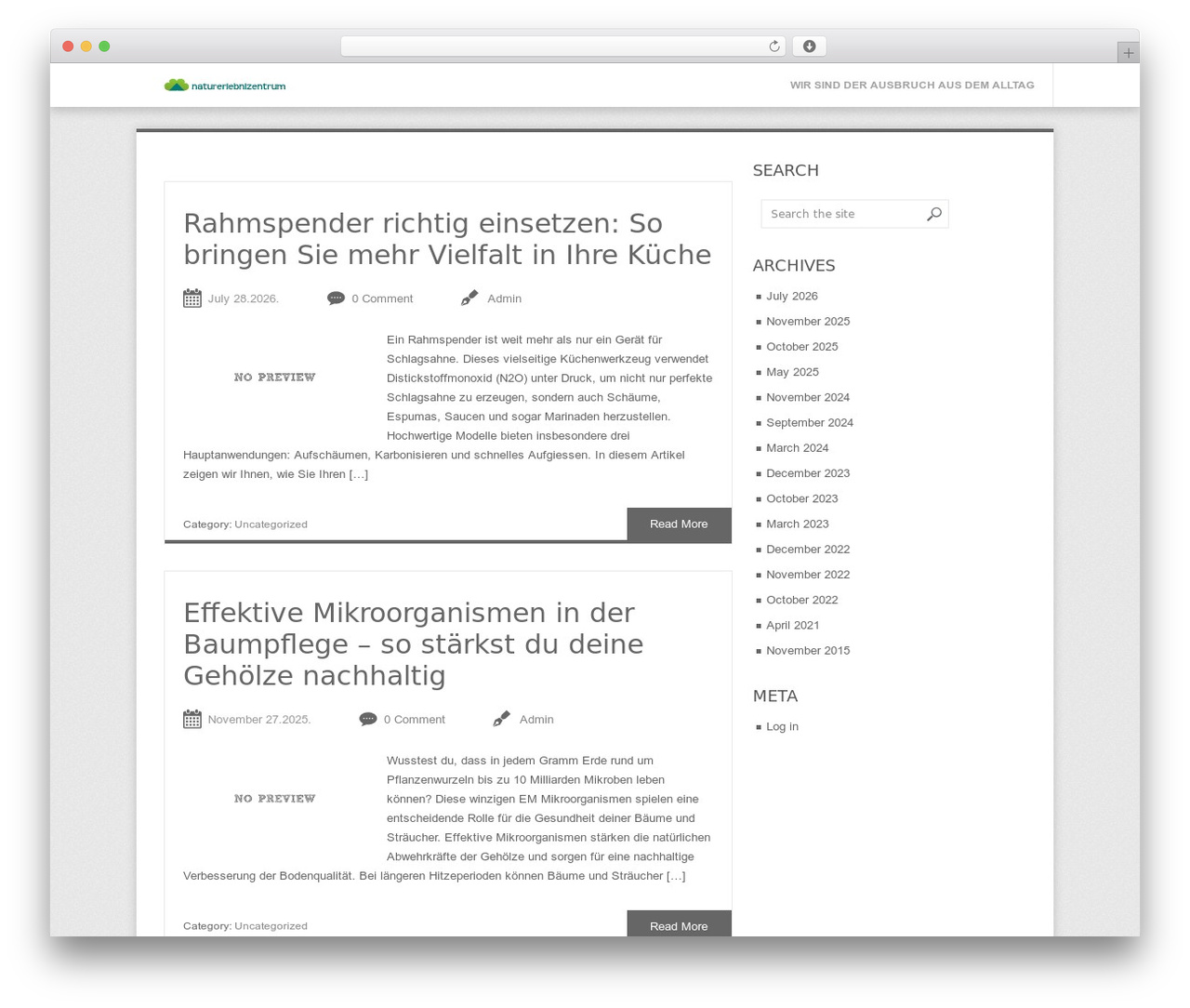 Softpress WordPress theme - naturerlebnizentrum.ch Softpress WordPress theme - naturerlebnizentrum.ch
