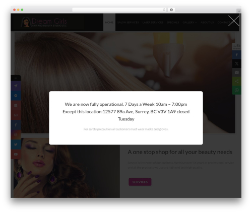 Cherry blog layouts WordPress plugin - dreamgirlsbc.com