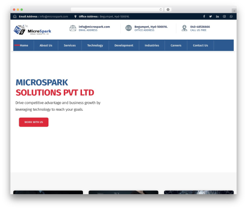 Theme WordPress majed - microspark.com