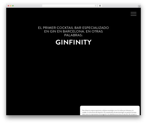 WordPress theme Bobbygin - bobbygin.com