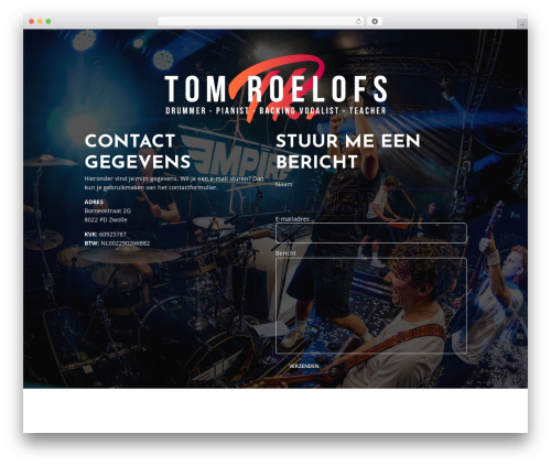 WordPress theme Mozo - tom-roelofs.com