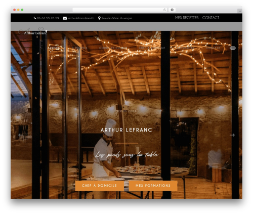 Elated core WordPress plugin - arthurlefranc.fr
