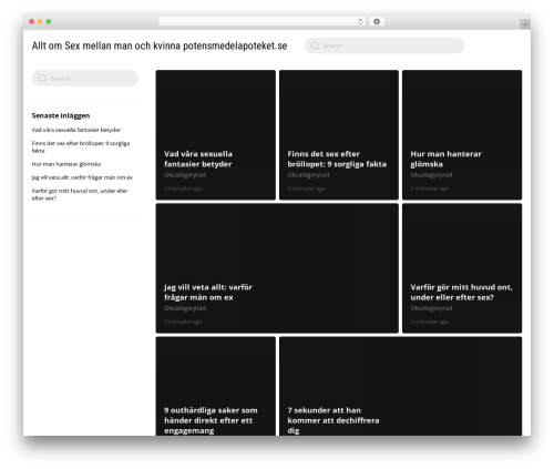 Zentile WordPress theme - psicologiavalladolidsexologia.com