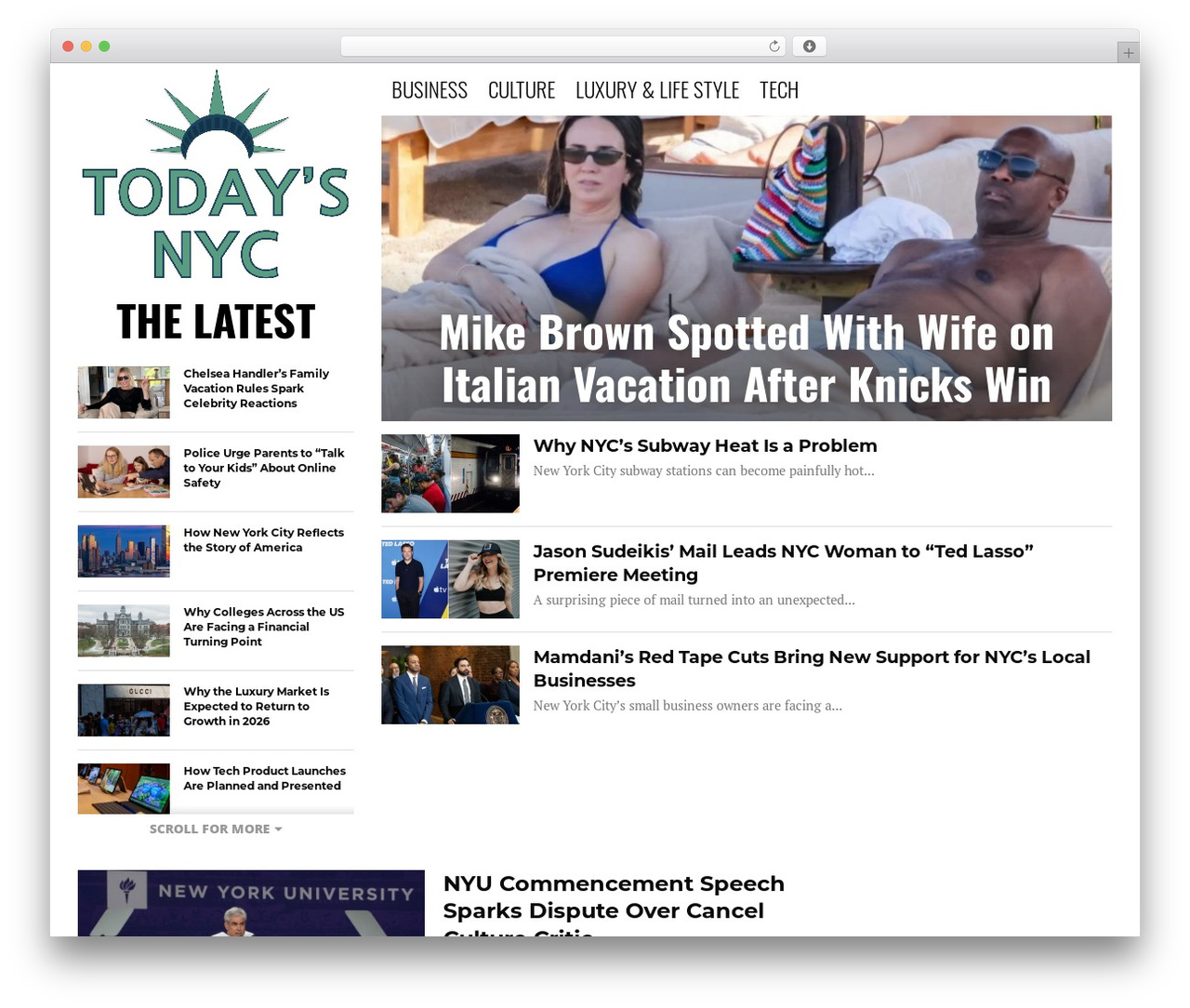 Best WordPress theme DeVoe - todaysnyc.com Best WordPress theme DeVoe - todaysnyc.com