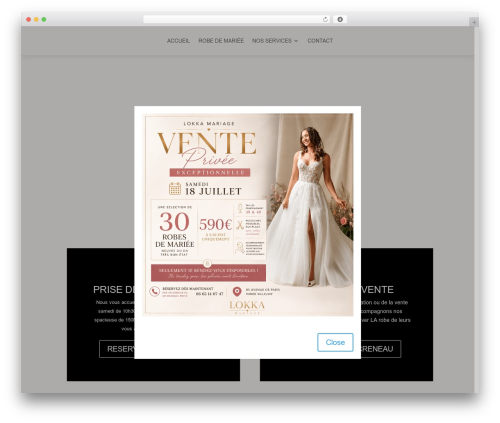 Size chart for woocommerce WordPress plugin - lokka-mariage.com