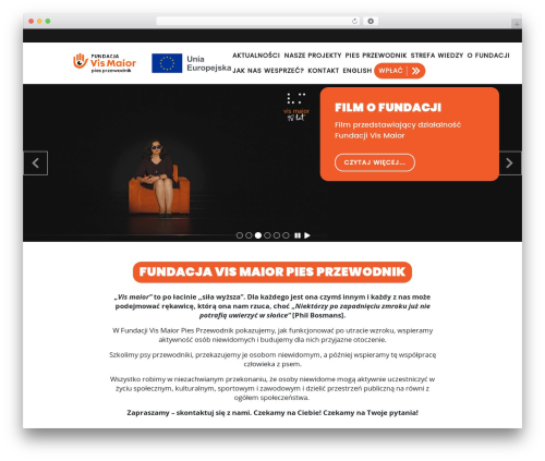 FVM WordPress website theme - fundacjavismaior.pl