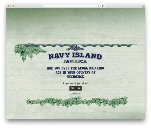 Generatechild 2018 WordPress theme - navyislandrum.com