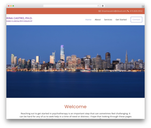 Genesis WordPress theme - drsarinacastro.com