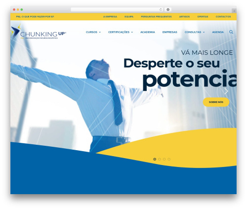 Hello Elementor WordPress theme - chunking-up.com