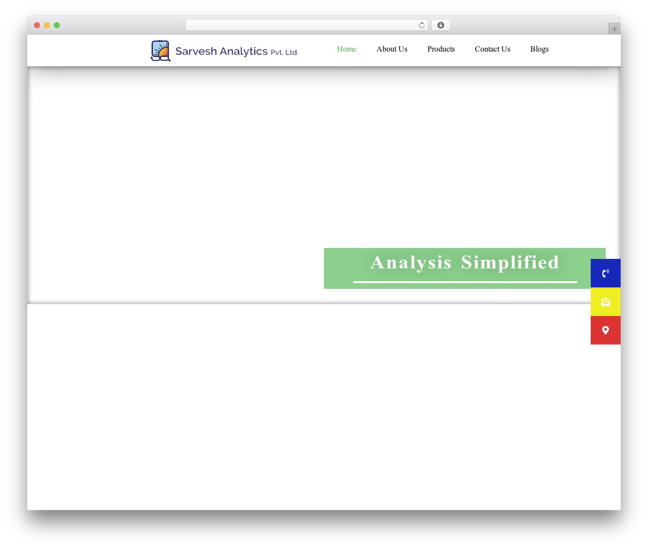 Spker WordPress theme - sarveshindia.com