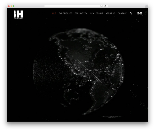 Tetsuo WordPress theme - dynimated.net