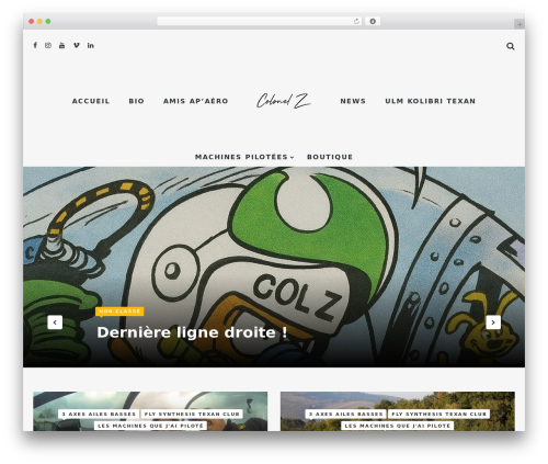 Theme WordPress Samui - colonel-z.fr