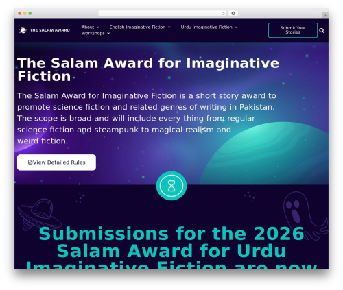 WordPress theme chapterone - thesalamaward.com