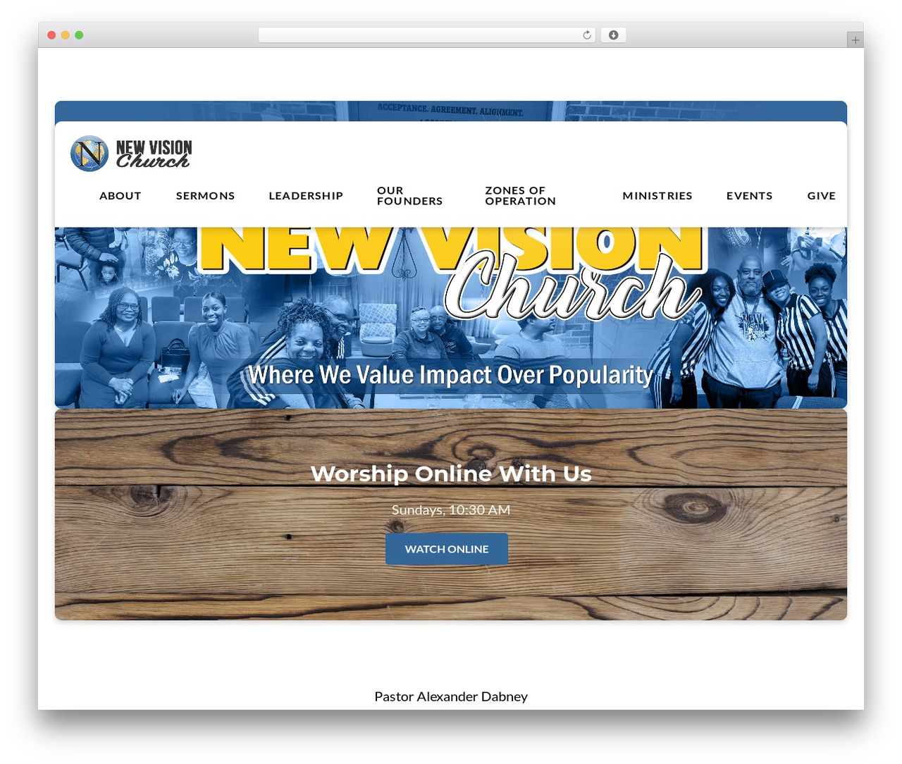 WordPress theme Float - nvision.org