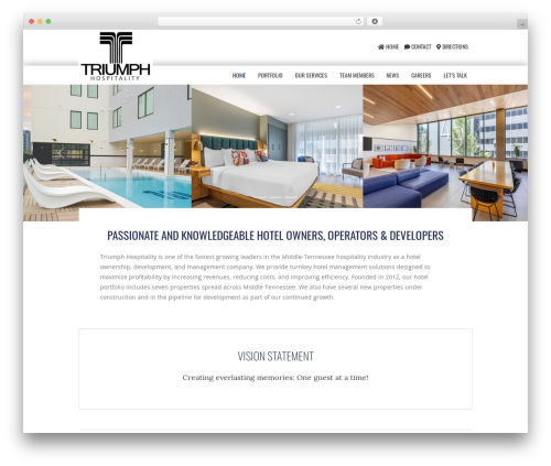 WordPress theme Th - triumphhospitality.net