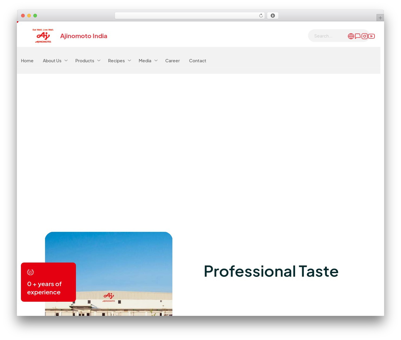 WordPress website theme Infine - ajinomoto.co.in WordPress website theme Infine - ajinomoto.co.in