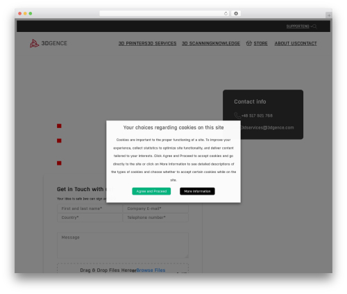 UniqueID for Contact Form 7 (cf7-submission-id) free WordPress plugin - 3dgence.com/new