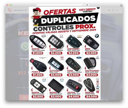 Ave core WordPress plugin - cerrajeriaenmonterrey.com