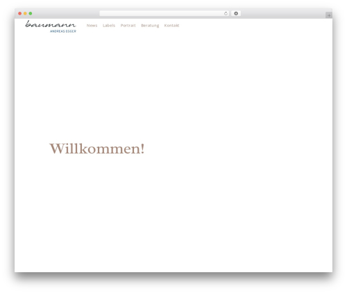 baumann top WordPress theme - baumann-mode.ch