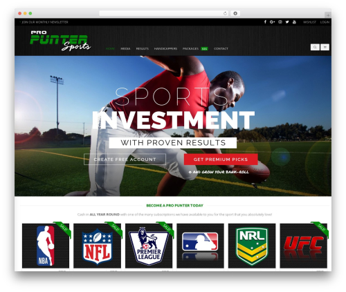 Blaszok Child WordPress theme - propuntersports.com