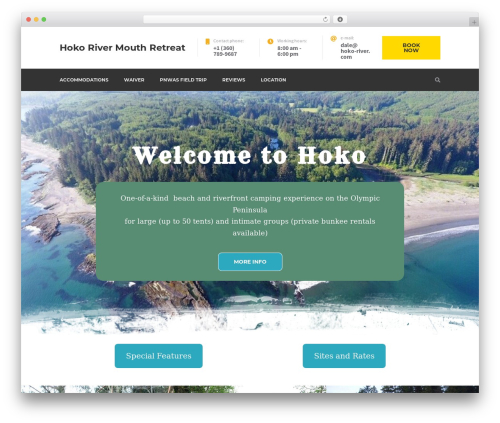 Campterra theme WordPress - hoko-river.com