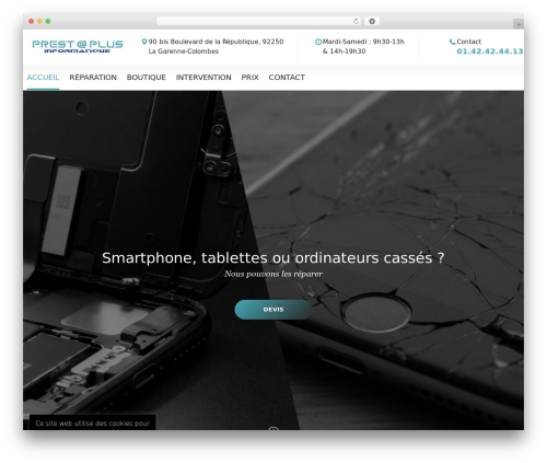 Computer repair core WordPress plugin - prestaplus.com