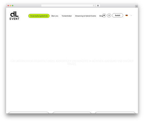 Confab WordPress theme - dlevent.de