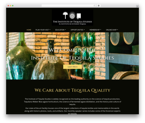 Crio premium WordPress plugin - instituteoftequilastudies.org
