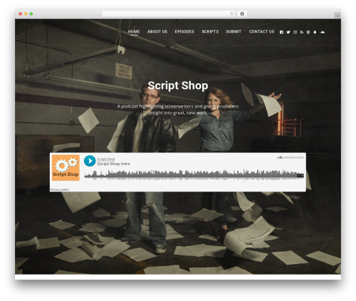 Dixie SecondLine WordPress theme - scriptshopshow.com