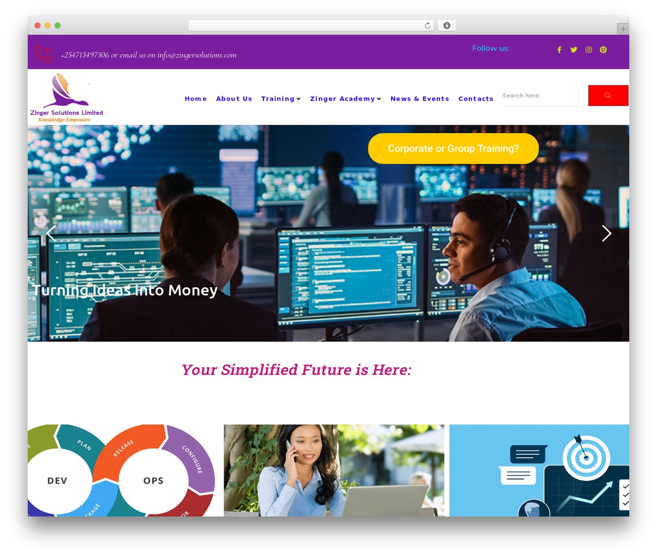 Dreama WordPress theme - zingersolutions.com Dreama WordPress theme - zingersolutions.com