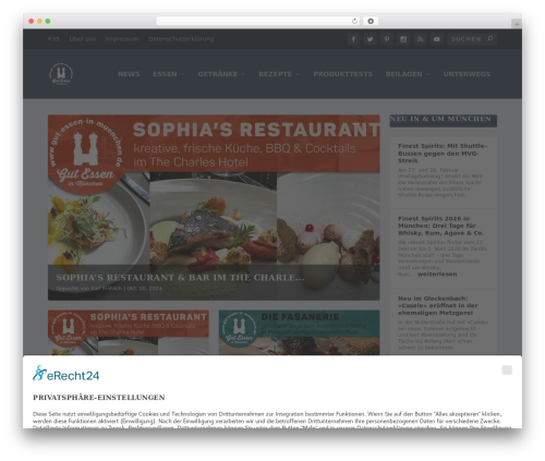 Slider WordPress plugin - gut-essen-in-muenchen.de