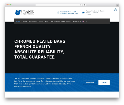 Fabrique WordPress theme - uranie-inter.com