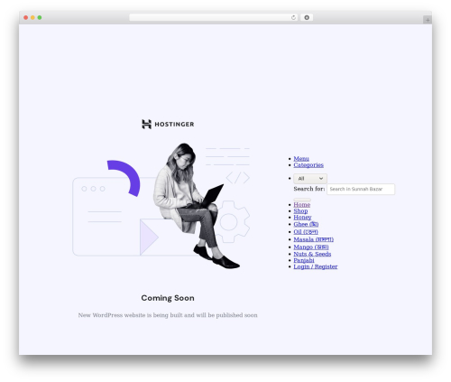 Hostinger WordPress plugin - sunnahbazar.com.bd