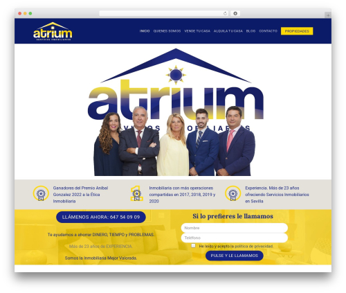 Simple Floating Contact Form (simple-floating-contact-form) free WordPress plugin - atriuminmobiliaria.net
