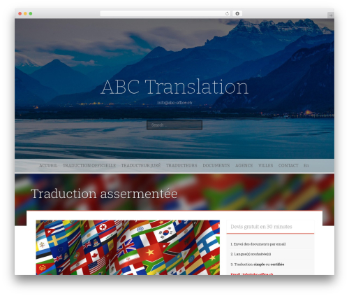 Freak Pro theme WordPress - traduction-assermentee-officielle.ch
