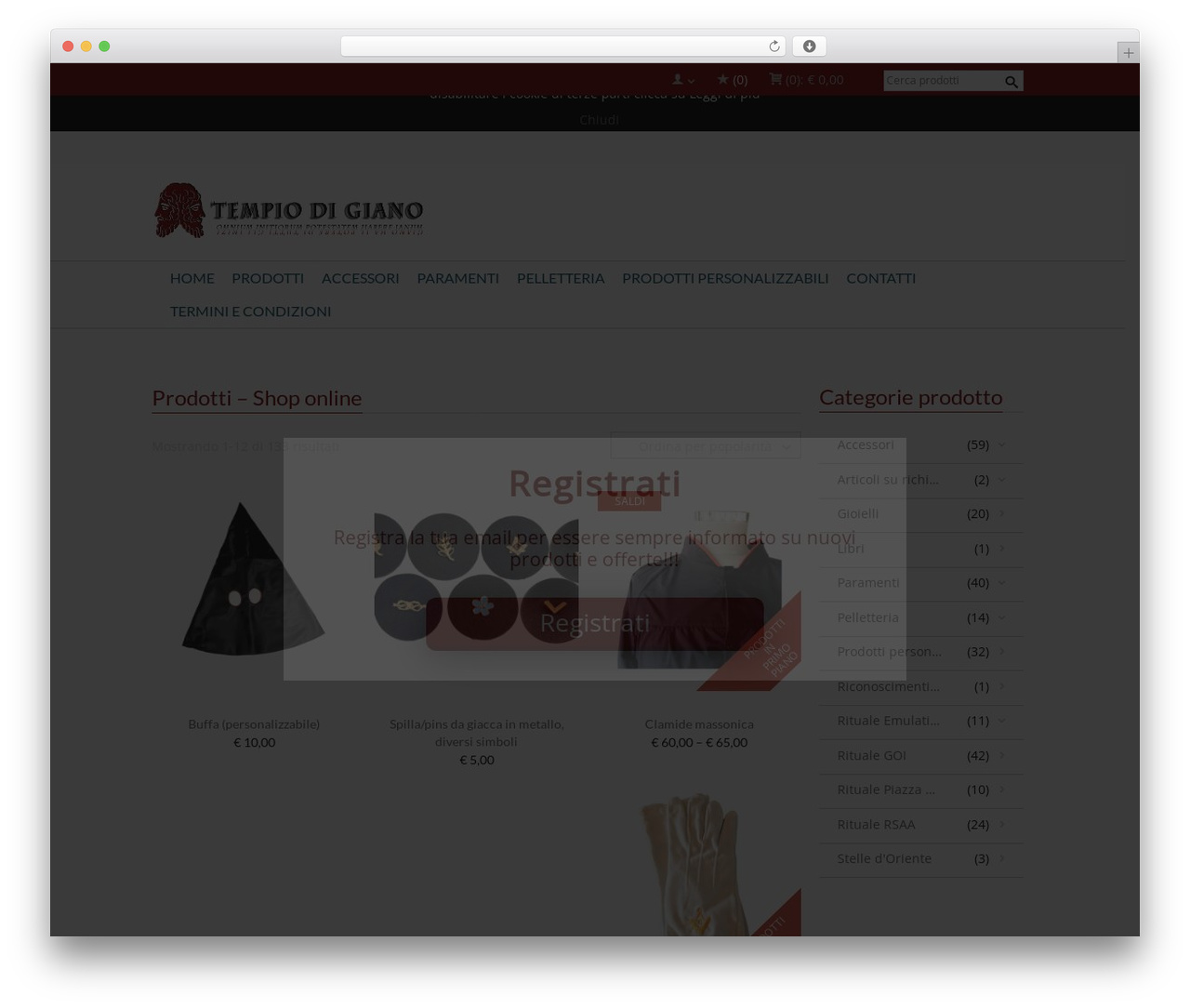 GoodStore WordPress ecommerce theme - tempiodigiano.com