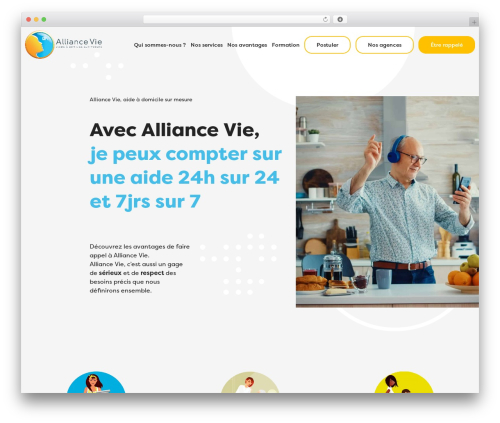 Hello Elementor theme WordPress - alliance-vie.com