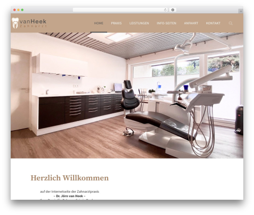 Hello Elementor WordPress website theme - van-heek.com