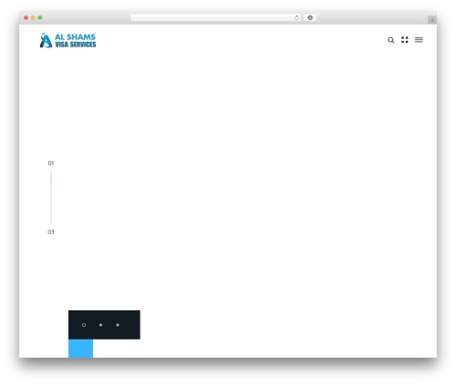 Industrium theme WordPress - alshamsvisa.com