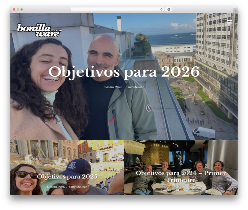 Ink theme WordPress - bonillaware.com