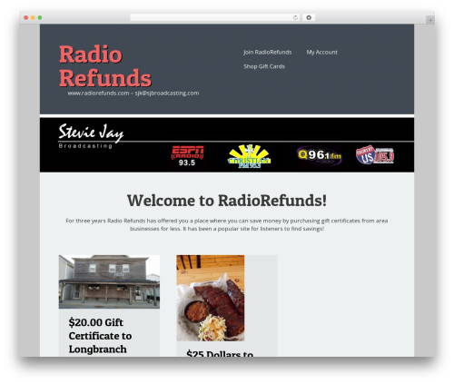martable WordPress theme - radiorefunds.com