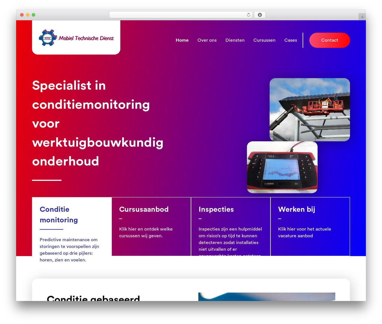 MTD theme WordPress - mtd.nl