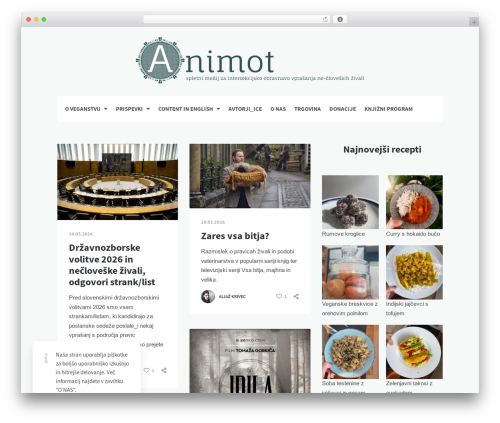 Nimbo cookies information WordPress plugin - animot-vegan.com