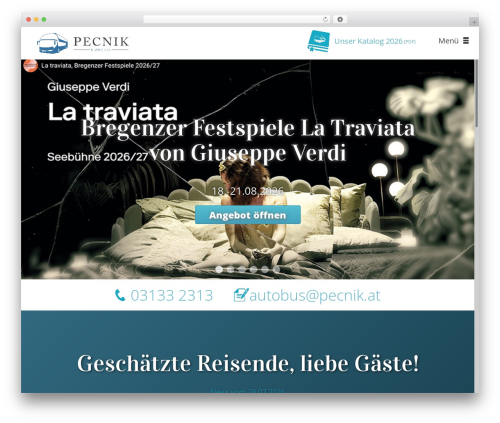 pecnik.at WordPress theme - www.pecnik.at
