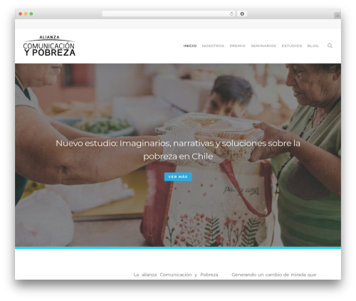 Salient WordPress theme - comunicacionypobreza.cl
