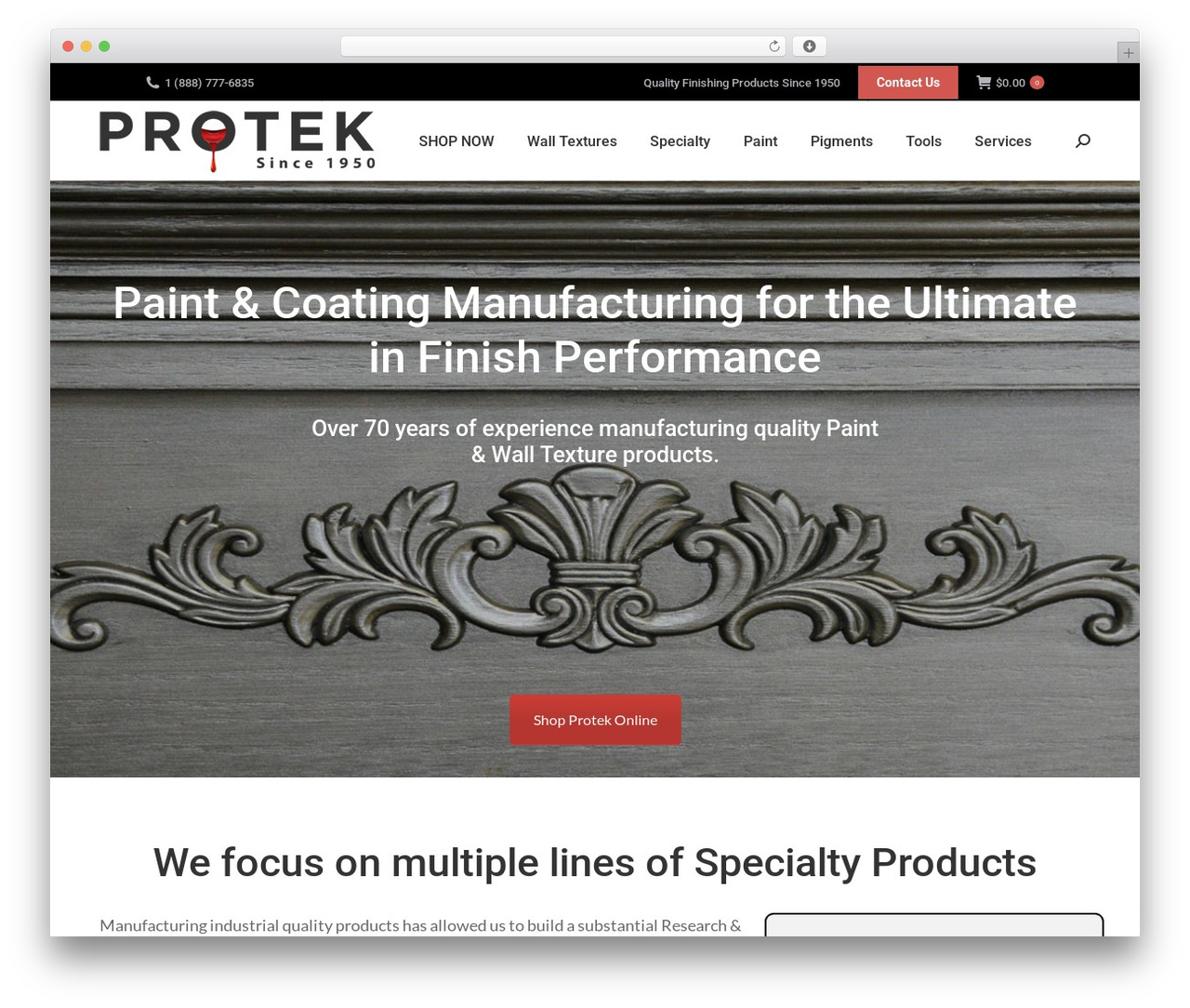 The7 WordPress theme - protekpaint.com