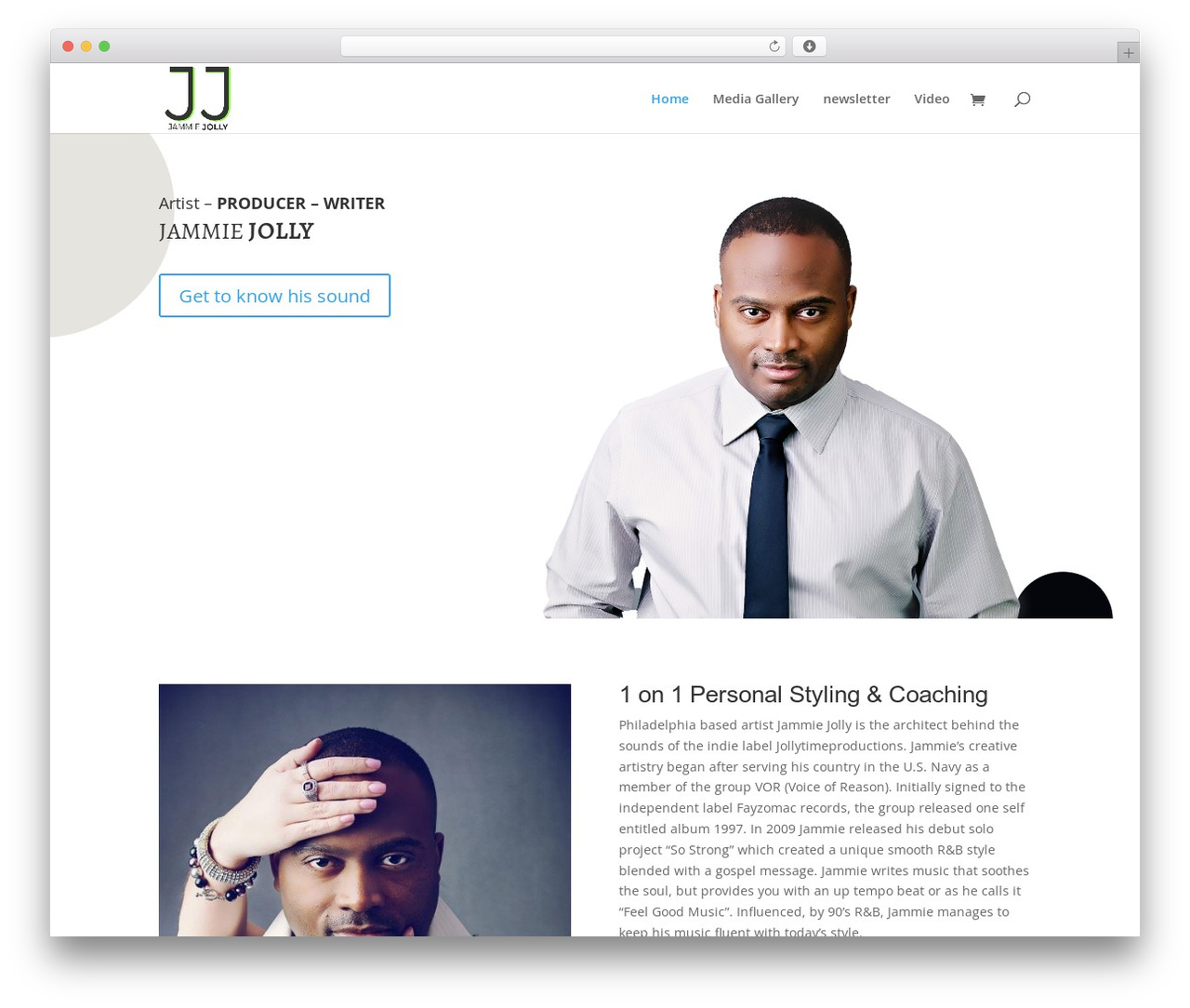 Theme WordPress Divi - jammiejolly.com