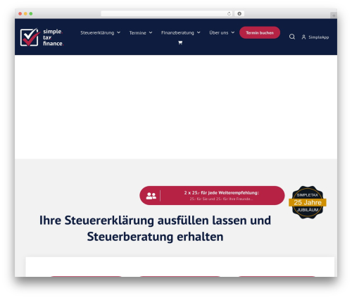 Share one drive WordPress plugin - simpletax.ch